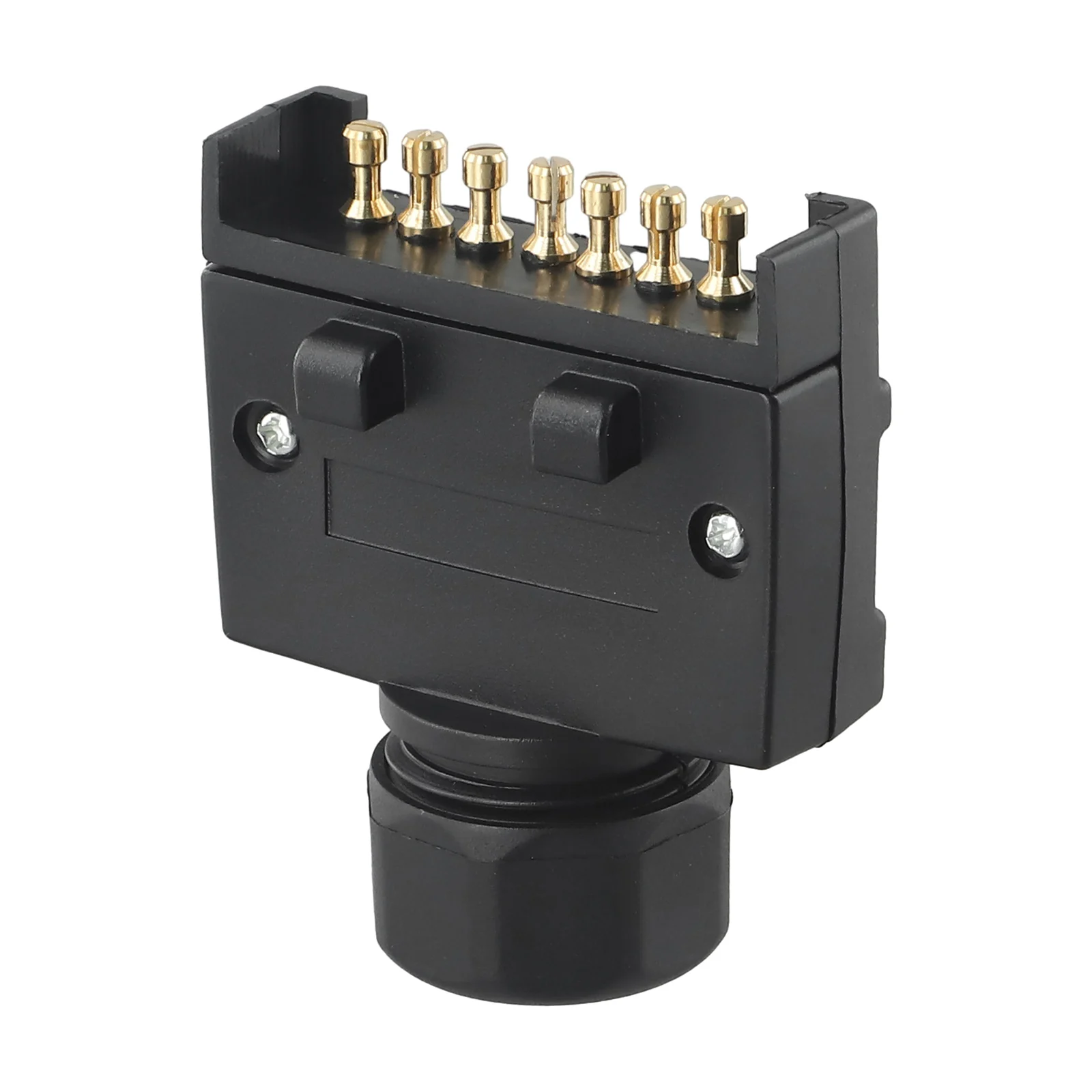 7 Pin Connector Long Service Life Rear Lights And Fog Lamp 2.95*2.44*0.75 Plastic 7-Pin Adapter Australian Standard