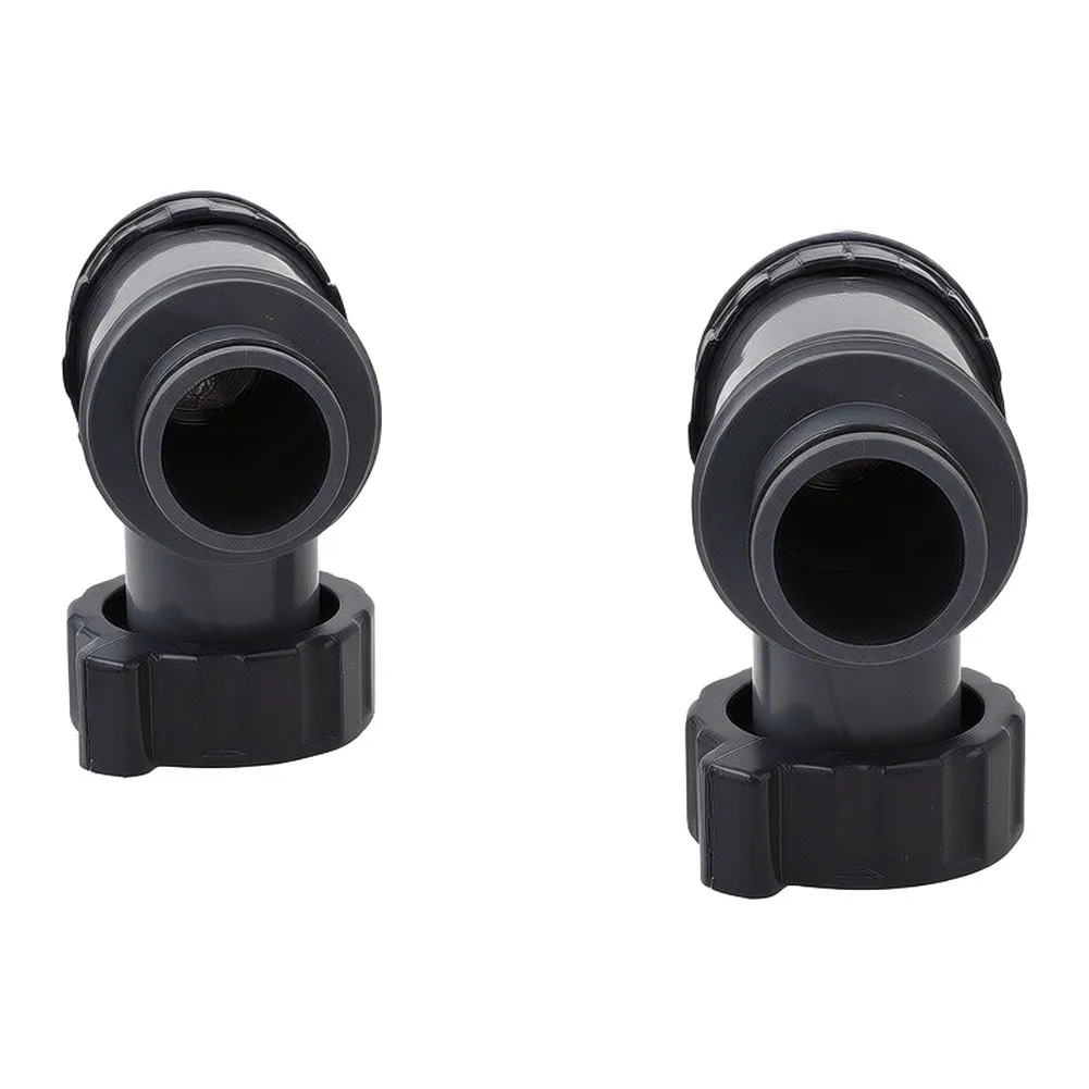 Plunger Valve Replacement 2pcs for Swimming Pool Filter Pump Systems Compatible with 38 Hose and 1 1/2 Inch Hoses