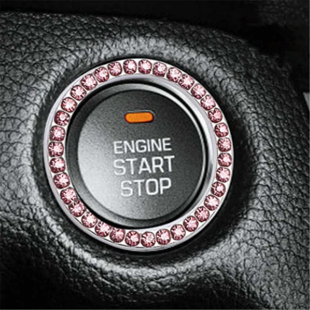 

Car One-button Start Decorative for Volkswagen VW Polo Passat B5 B6 CC GOLF 4 5 6 Touran Bora Tiguan Peugeot 307 206 308 407