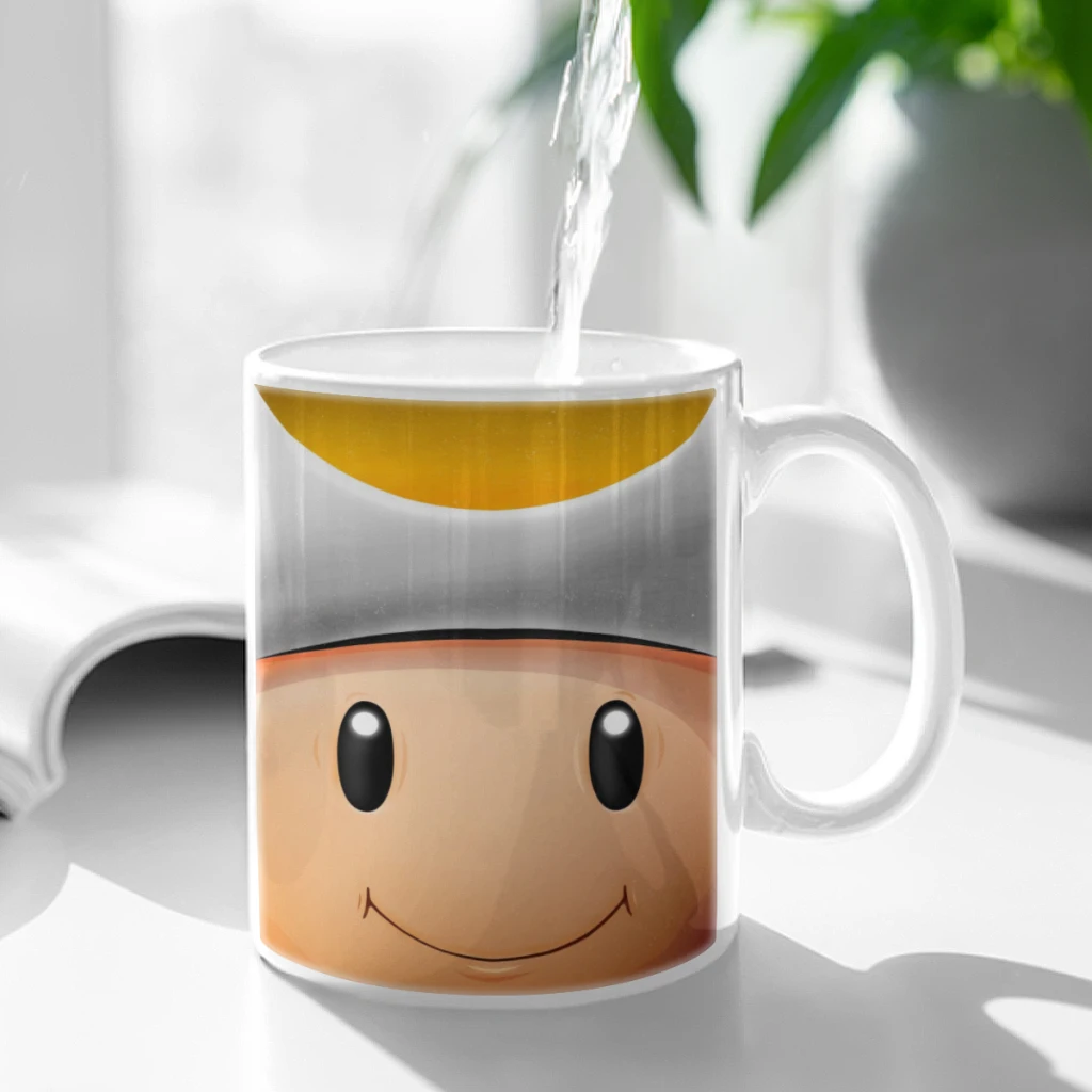

Cartoon-personalized-cartoon-character-Coffee Mug 11oz Fun Ceramic Coffee Tea Cocoa Cup Handle Tea Drink Cup