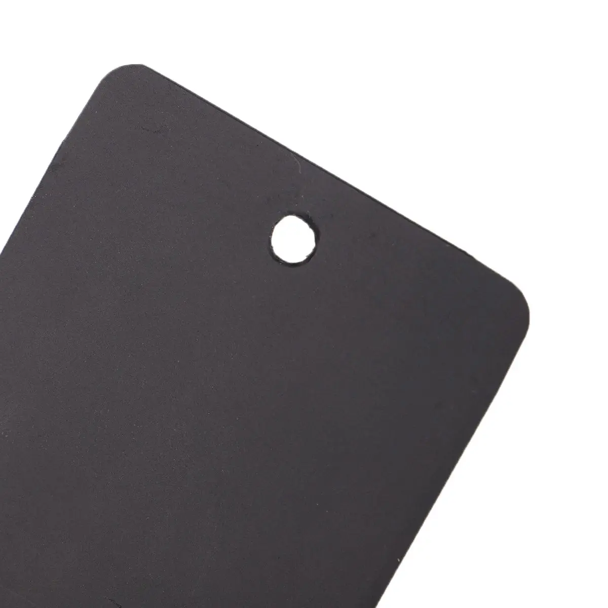 400 Buah Set Tag Plastik Label Gantung Pin Labu Tempat ID PVC Kuno Hitam