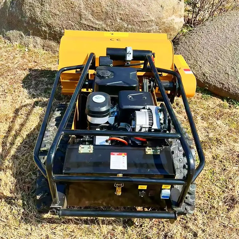 Customized diesel lawn mower factory direct sales, remote control lawn mower flail mower