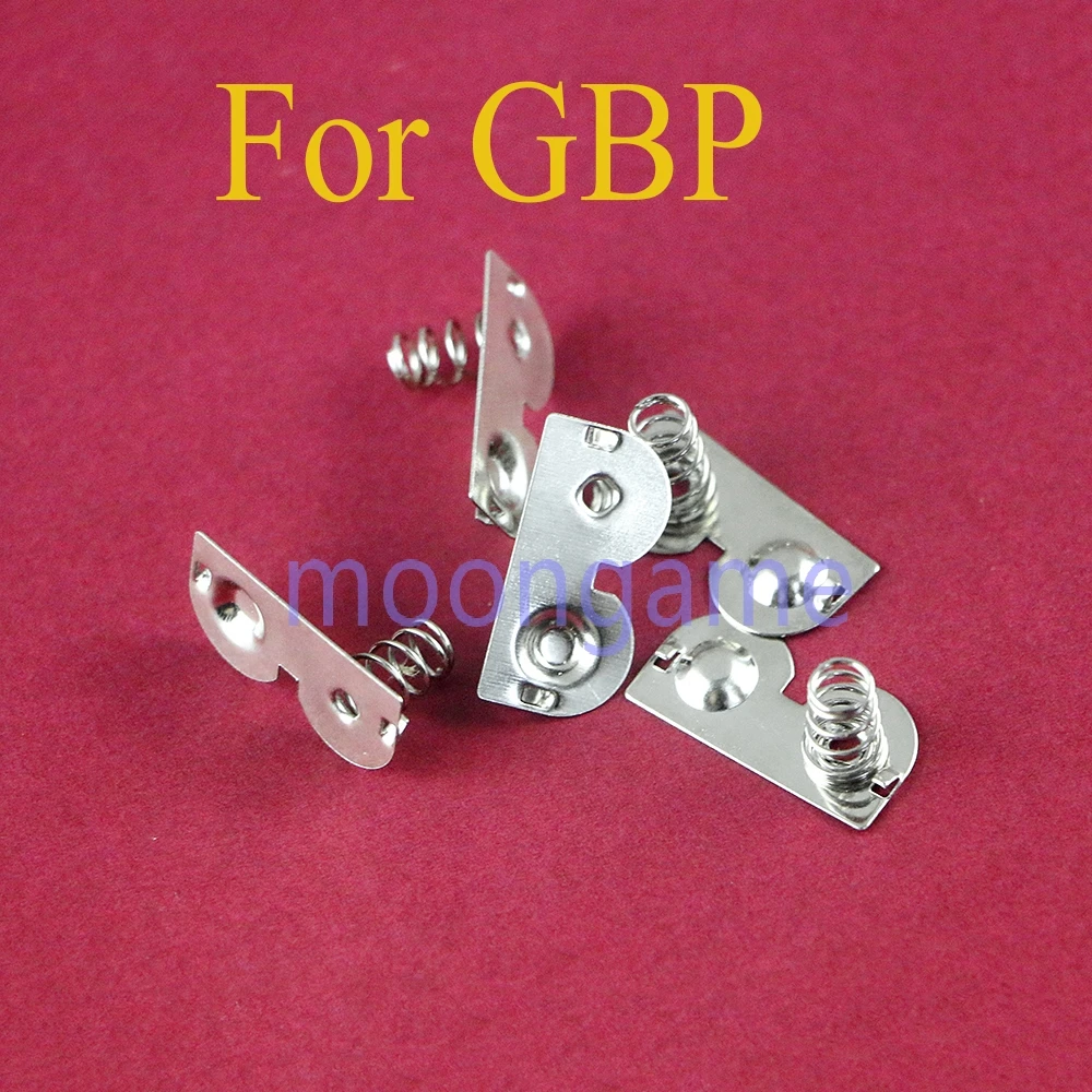 2pcs Replacement Battery Terminals Spring Contacts Battery Spring for Nintend GameBoy Pocket Game Console for GBP
