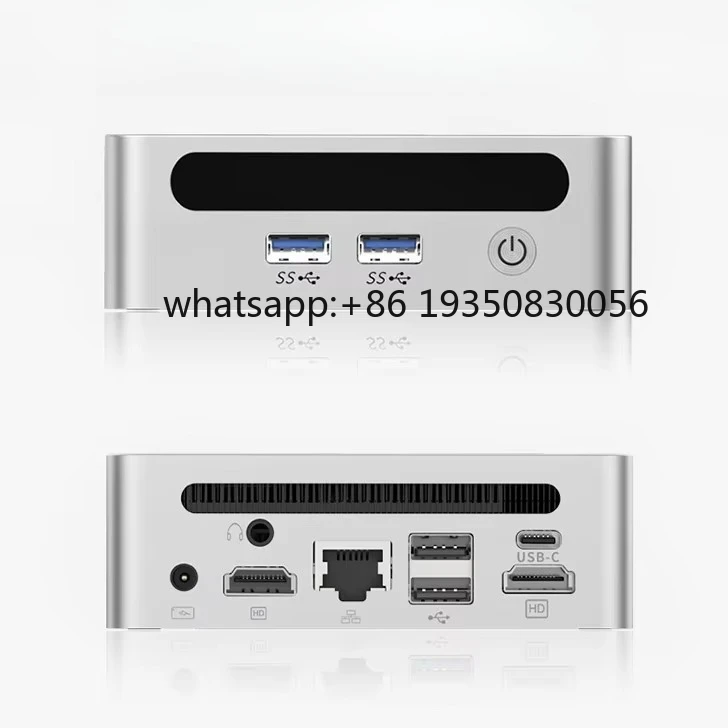 HD GenMachine Mini PC with  Ryzen 7 5700U 8 Cores 16 Threads DDR4 16/32 512GB SSD Hard Drive Win 11 Wifi6 for PC Game