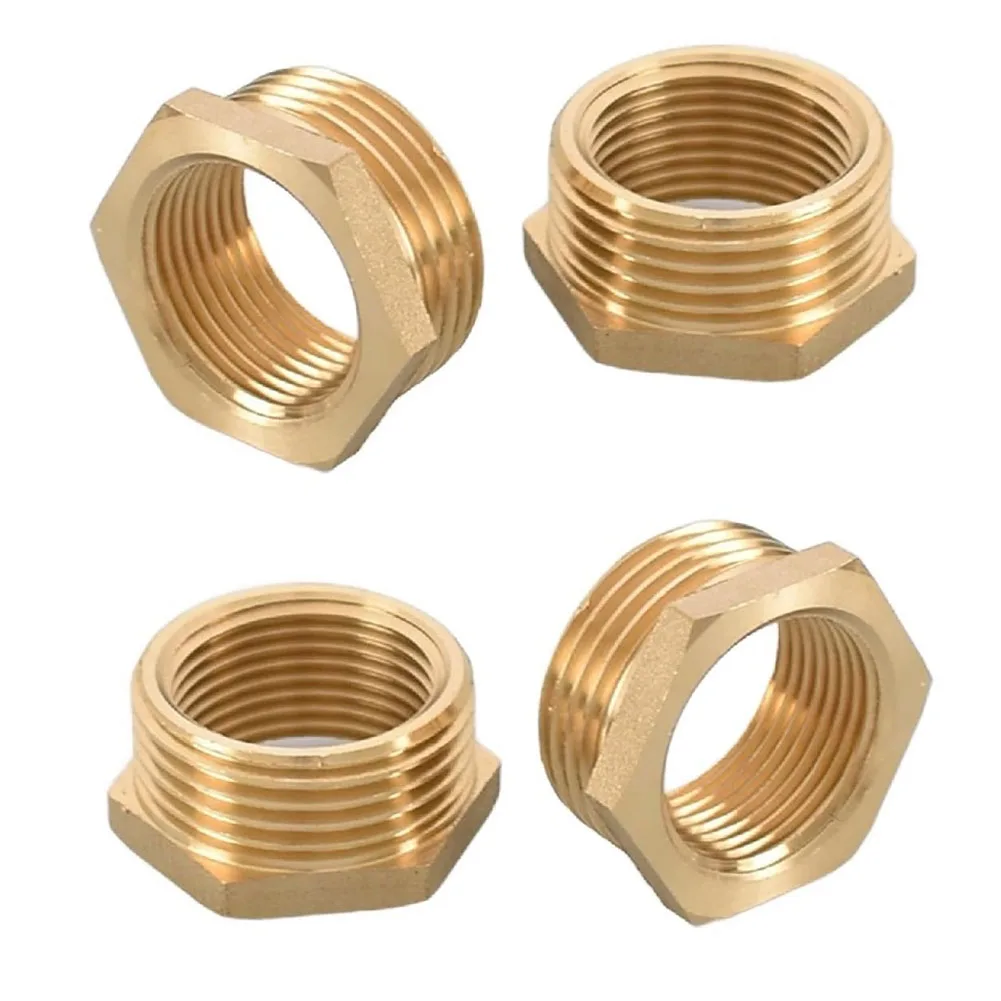 Pipe Installation G3 4 X G1 Brass Reducer Adapter Brass Reducer Adapter Fitting Pipe Fitting 1 Inch To 3 4 Inch Reducer