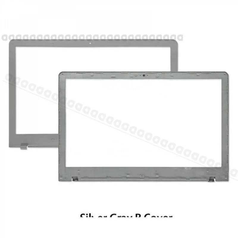 Tampa Traseira AAZ+LCD, Moldura Frontal e Dobradiças para Samsung NP510R5E NP470R5E - Peças de Reposição para Notebook