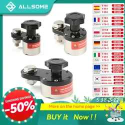 ALLSOME On/Off Magnetic Welding Ground Clamp Rare Earth Switchable Magnet Welding Holder 200A/300A/600A
