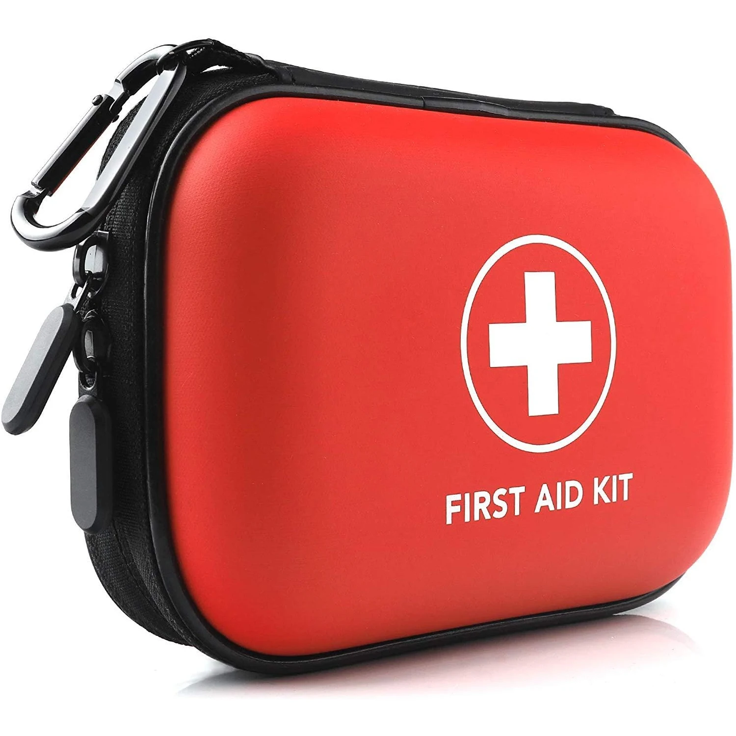 Mini First Aid Kit 103 Pieces Water-Resistant Hard Shell Small CasePerfect for Travel Outdoor Home Office Camping Hiking Car EDC