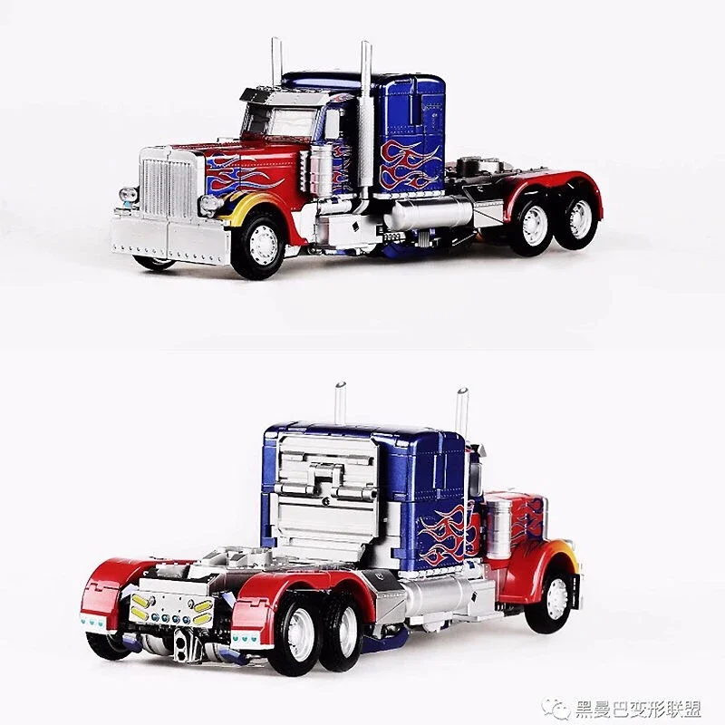 En Stock juguete de transformación LS03 OP modelo versión de aleación Robot Autobot figura de acción colección de regalo elección de niño vacaciones