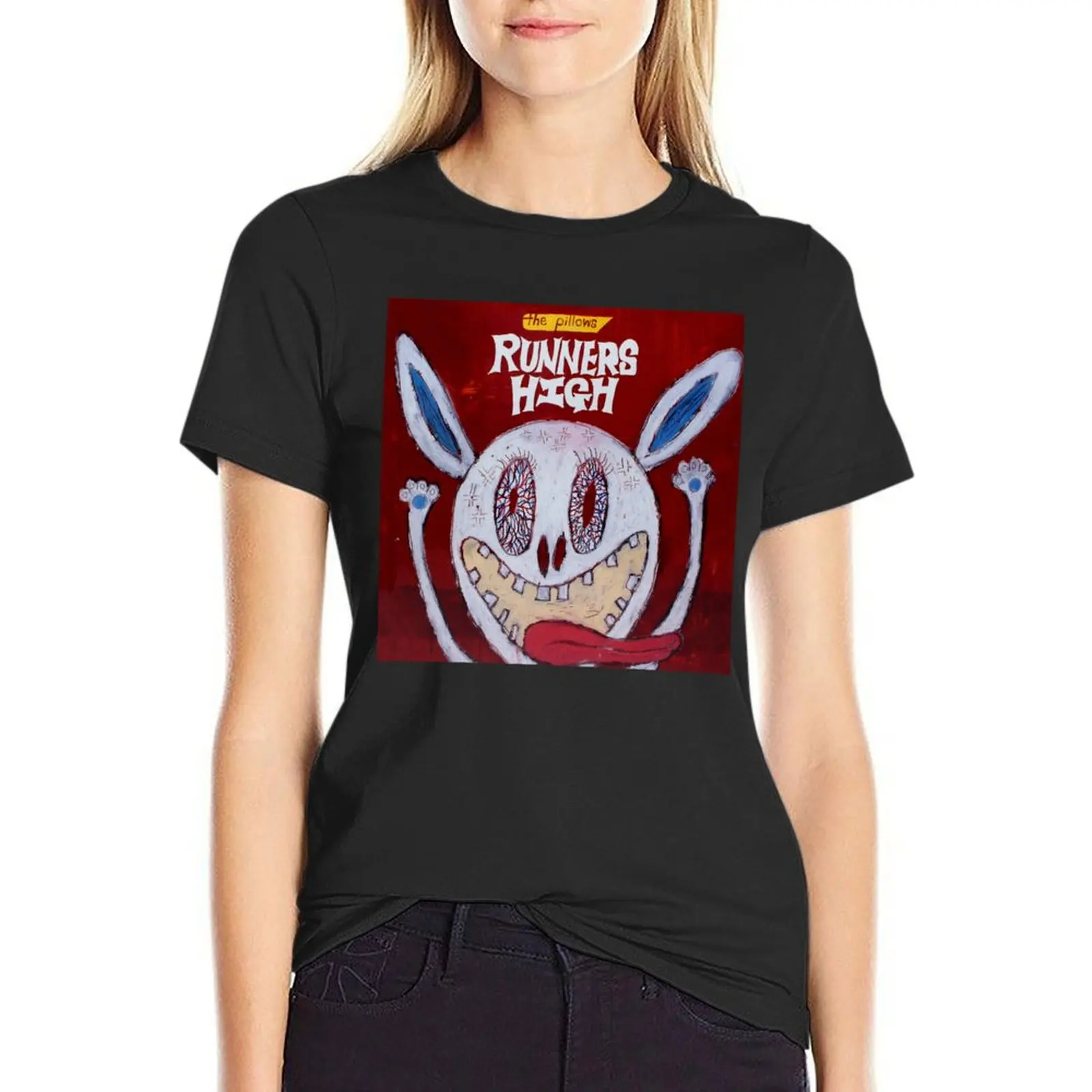 The Pillows - Runners High T-Shirt anime clothes summer tops plus size tops Female clothing oversized t shirts for Women