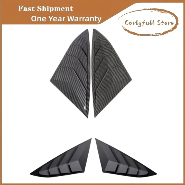 

For Chery Arrizo 8 2022 2023 2024 Car Rear Triangle Blinds Modified Special Auto Rear Side Window Faux Air Vents Decorative ABS