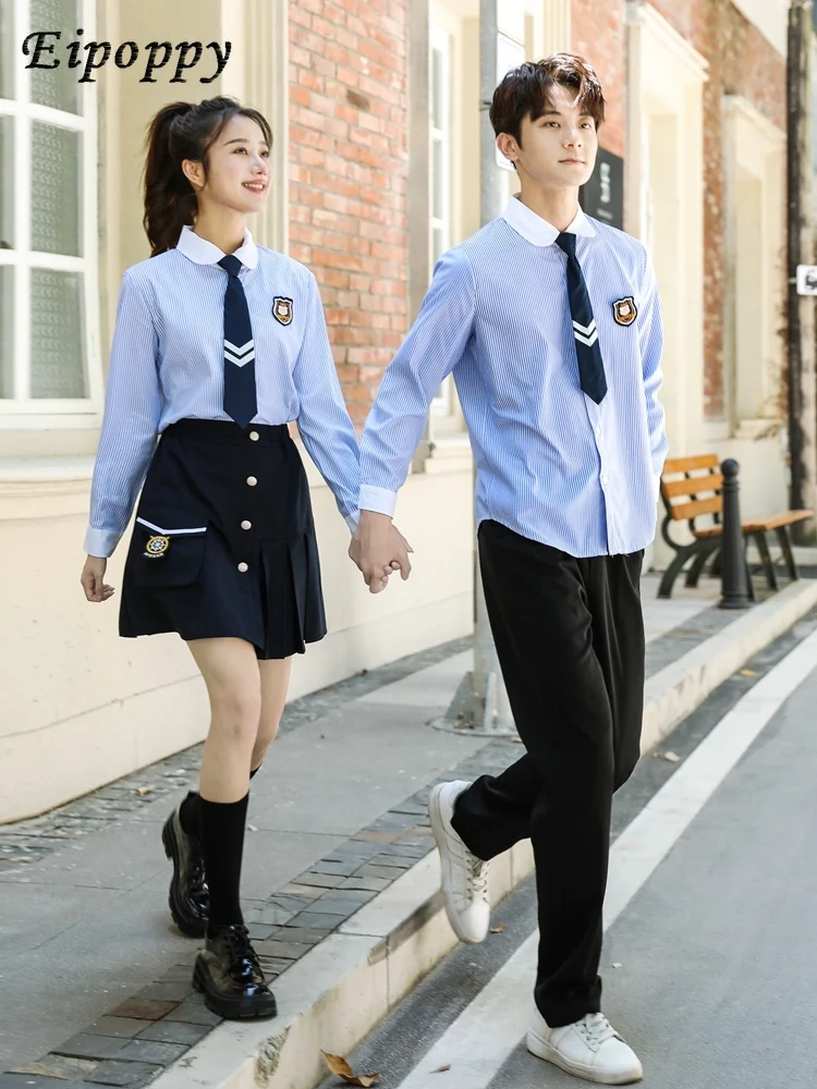 Class Clothes Autumn Suit Student School Uniform Junior High School Student Clothes Graduation Photo Chorus Performance Clothes