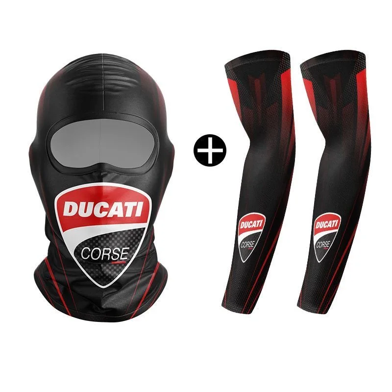Защитная маска для лица от солнца для езды на мотоцикле, дышащий чехол с рукавами для DUCATI MONSTER 696 1198S 999S 999R 749S 749R