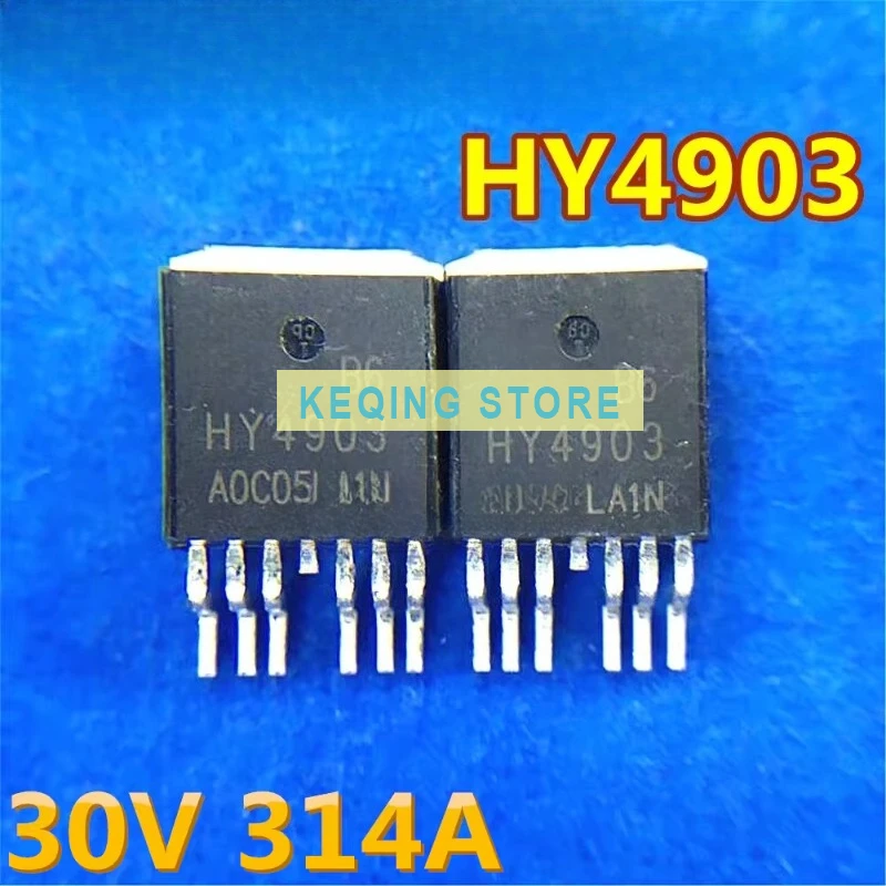 10PCS Used+Not NEW+Send after Measure  HY4903B6  TO-263