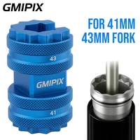 GMIPIX-llave de extracción de guía de varilla de horquilla, herramienta para motocicleta, 41mm/43mm, BPF, removedor de tubo interior de horquilla