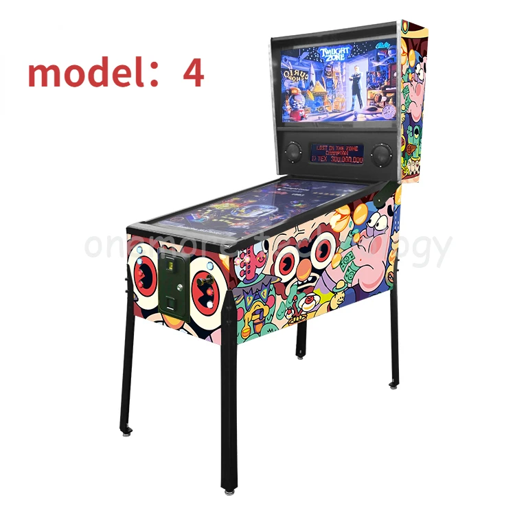 HD 49 Inch 4K LCD High Quality Virtual Pinball Machine With 900+ Games