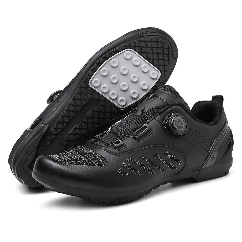 

Mountain Bike Shoes Rotating Buckle road riding Lock shoes hard soled Bicycle shoes Men Cycling Sneakers Anti Slip Breathable