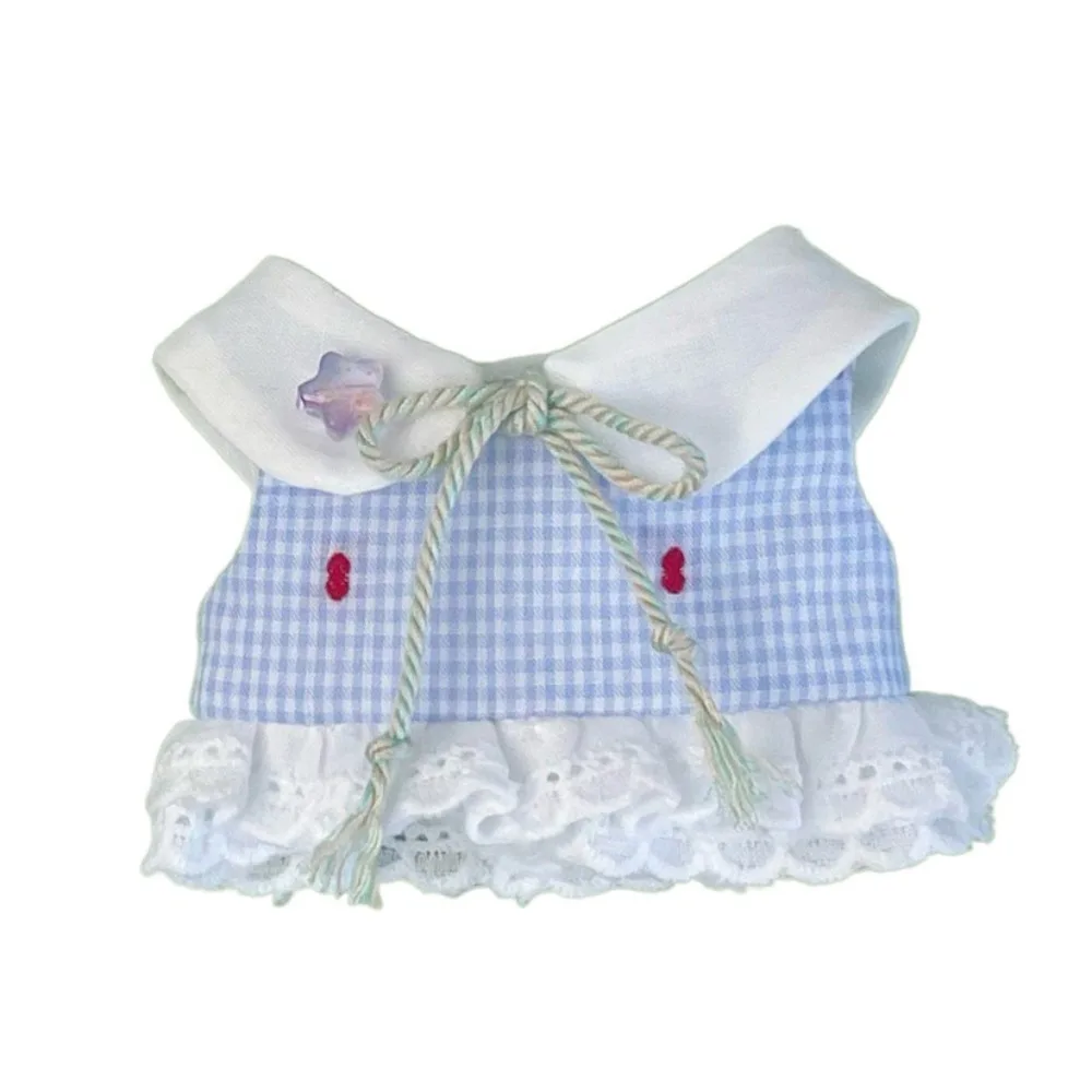 

1 комплект, платье принцессы, хлопковая кукольная одежда 10/20 см, модная хлопковая кукольная одежда 20 см, милая мини-одежда для куклы 10 см, подарок