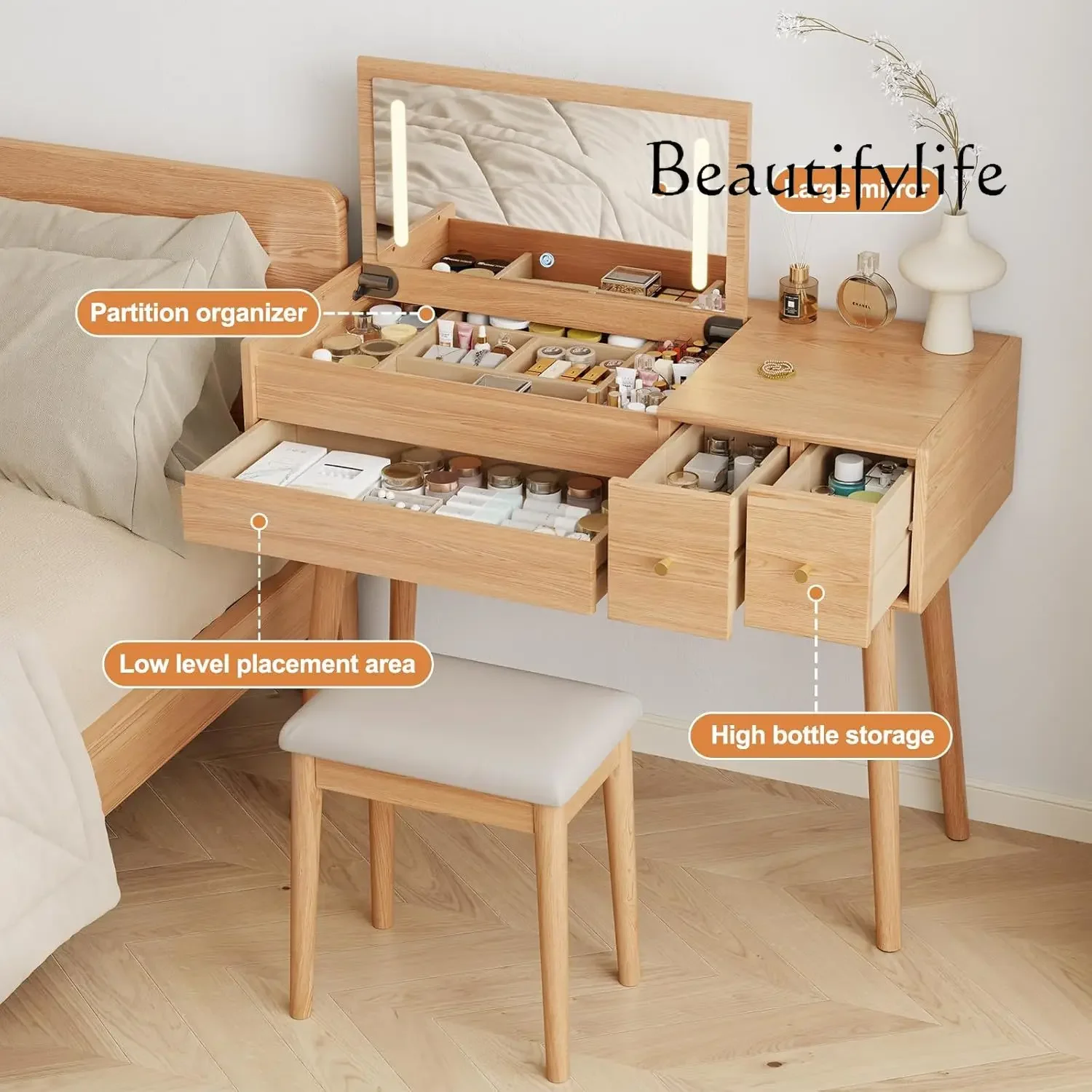 Jb Wooden Chest Of … - image