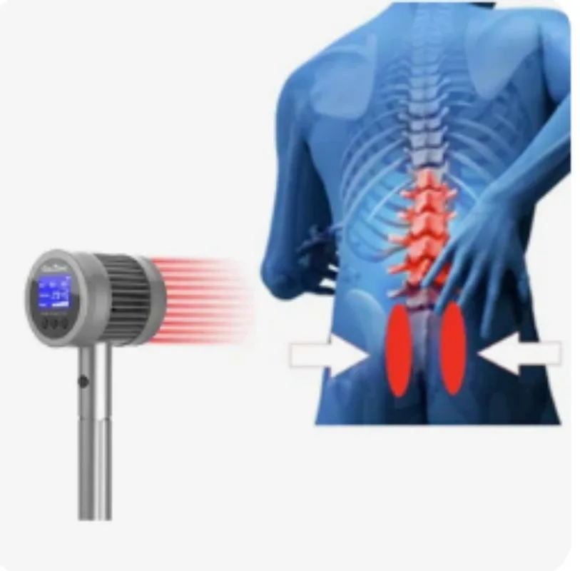 Cold Laser lllt Therapy For Dogs 650nmx10diodes+808nmx15diodes For Feet Neuralgia Knee Ligament Inflammation Sprain