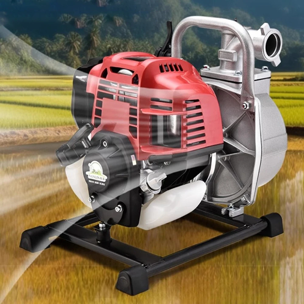 

Картер для бензинового двигателя, 1 дюйм, многофункциональный насос для полива и орошения, мини-насос с высоким подъемом, 2 такта, 4 такта