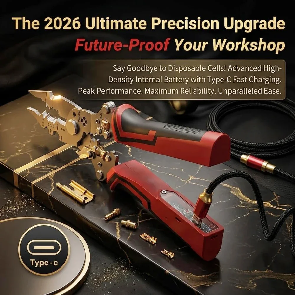 1Pcs Multifunction Wire Stripping Tool, 14-in-1 Pliers with Voltage Tester LED Display for Home Electrical Repair - view 6