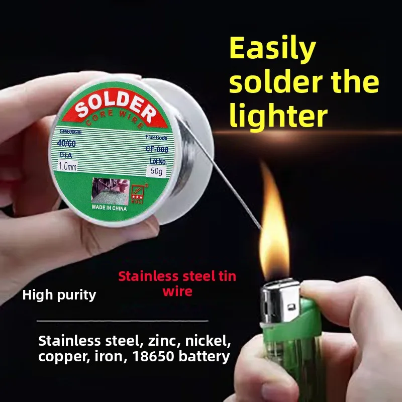 Low Melting Point Welding Wire. Environmentally Friendly Solder Wire For Household Use. No Cleaning Required. Suitable For Elect
