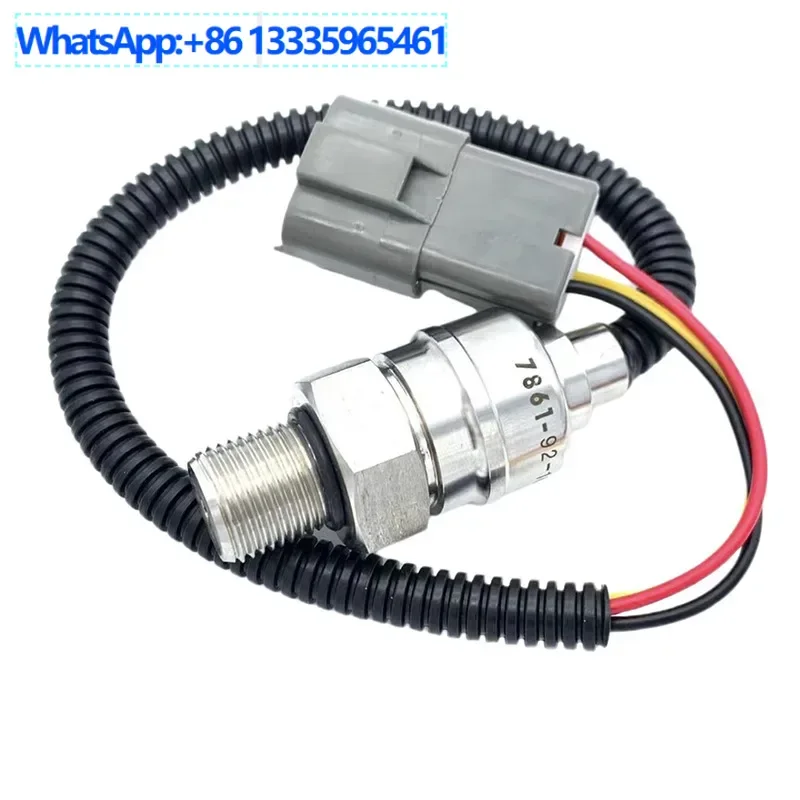 

2PCS Suitable for Komatsu PC200-6 high pressure pressure sensor 7861-92-1610