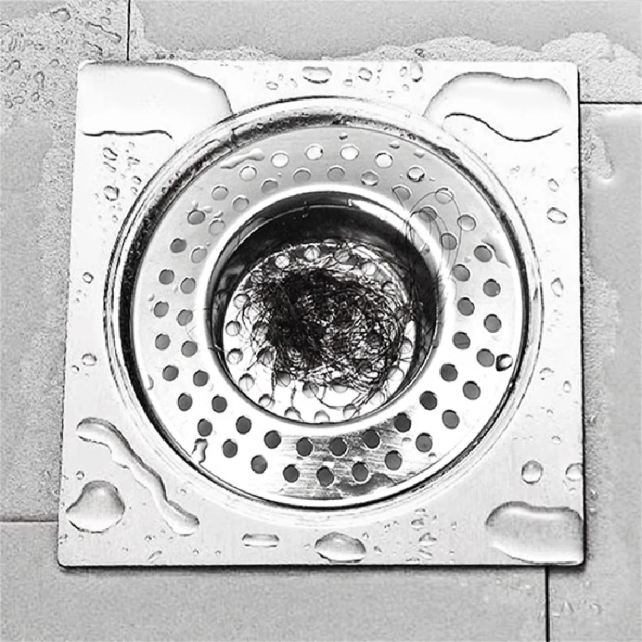 1PC stainless steel kitchen sink sink filter floor leakage net toilet circular sewer basin hair clog-proof floor drain cover