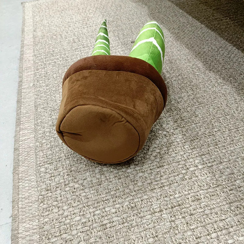 Cartoon Plush Plant Pillow Stuffed Soft Dolls Room Decoration Birthday Valentine's Gift Lovely Potted Plush Toy