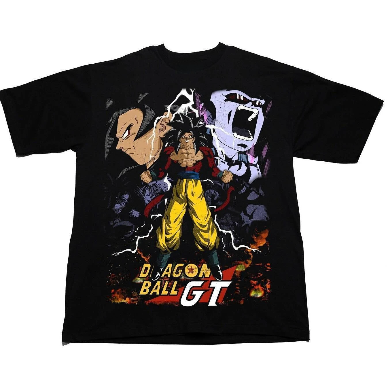 2025 Dragon Ball GT Anime impreso manga corta Goku Fan novia pareja vestido