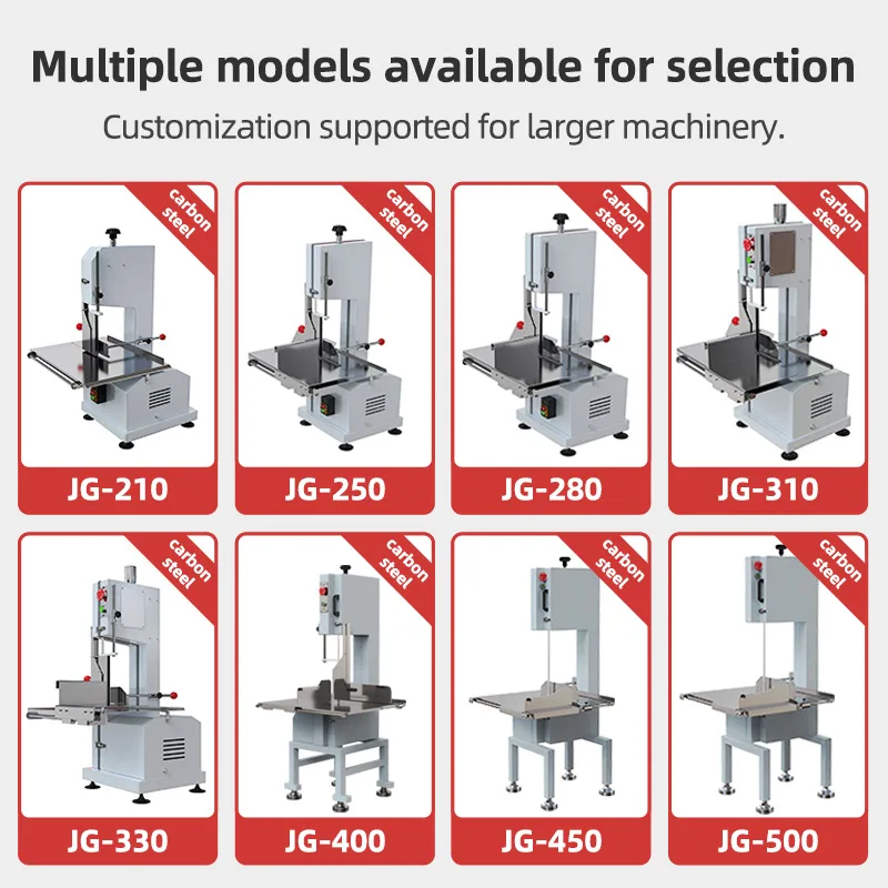 Commercial kitchens Other food processing machinery Meat cutters Meat cutters Bone saws