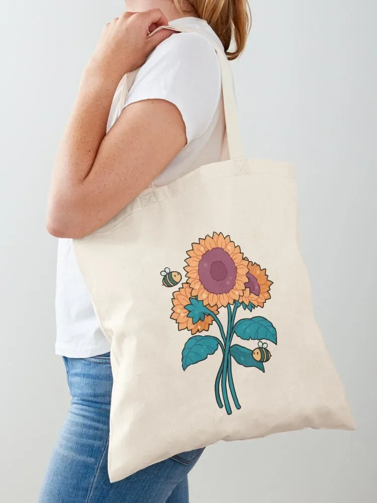 

sunflower Tote Bag Women's beach bags shopper bags for women great bag tote bag custom