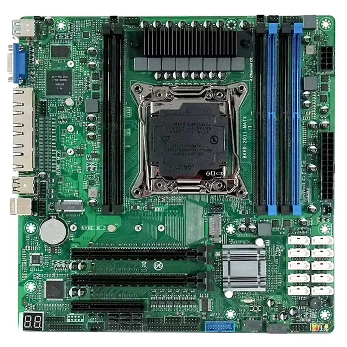 Y790A*☀▃C612 NAS Motherboard Set for Servers Virtual Machines Routers 4x2.5GE 10xSATA ,Industrial PC Soft Router Motherboard
