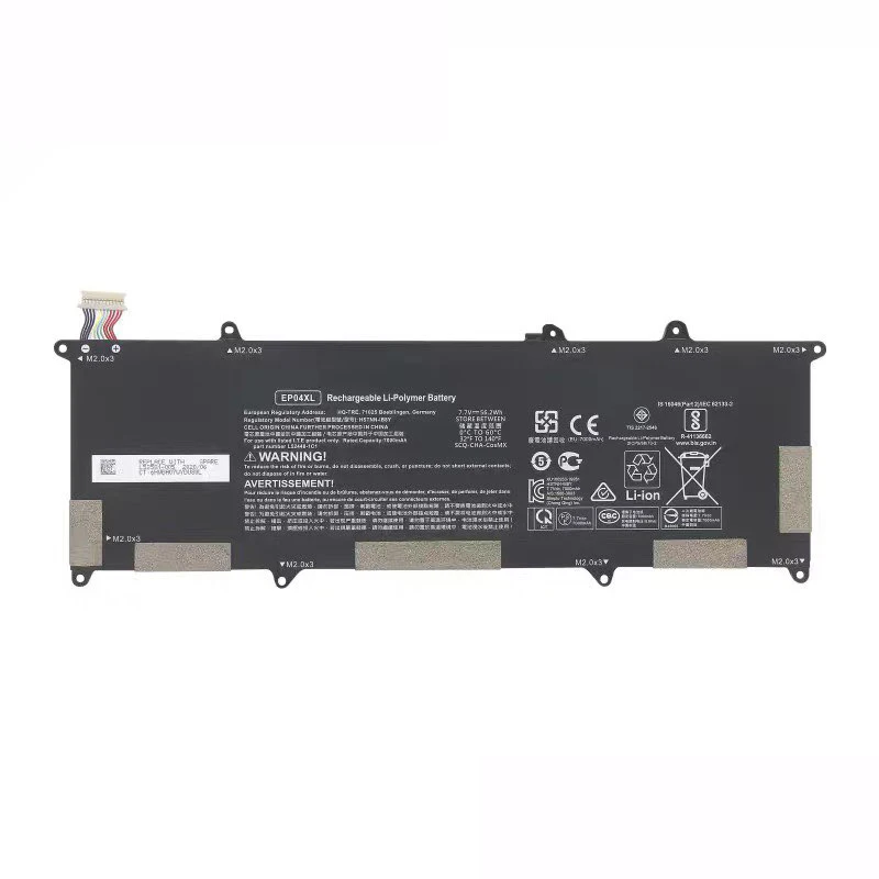EP04XL Laptop Battery for HP Elite Dragonfly G1 G2 HSN-I32C HSTNN-IB8Y HSTNN-DB9J L52448-1C1 L52448-241 L52581-005 7.7V 56.2Wh