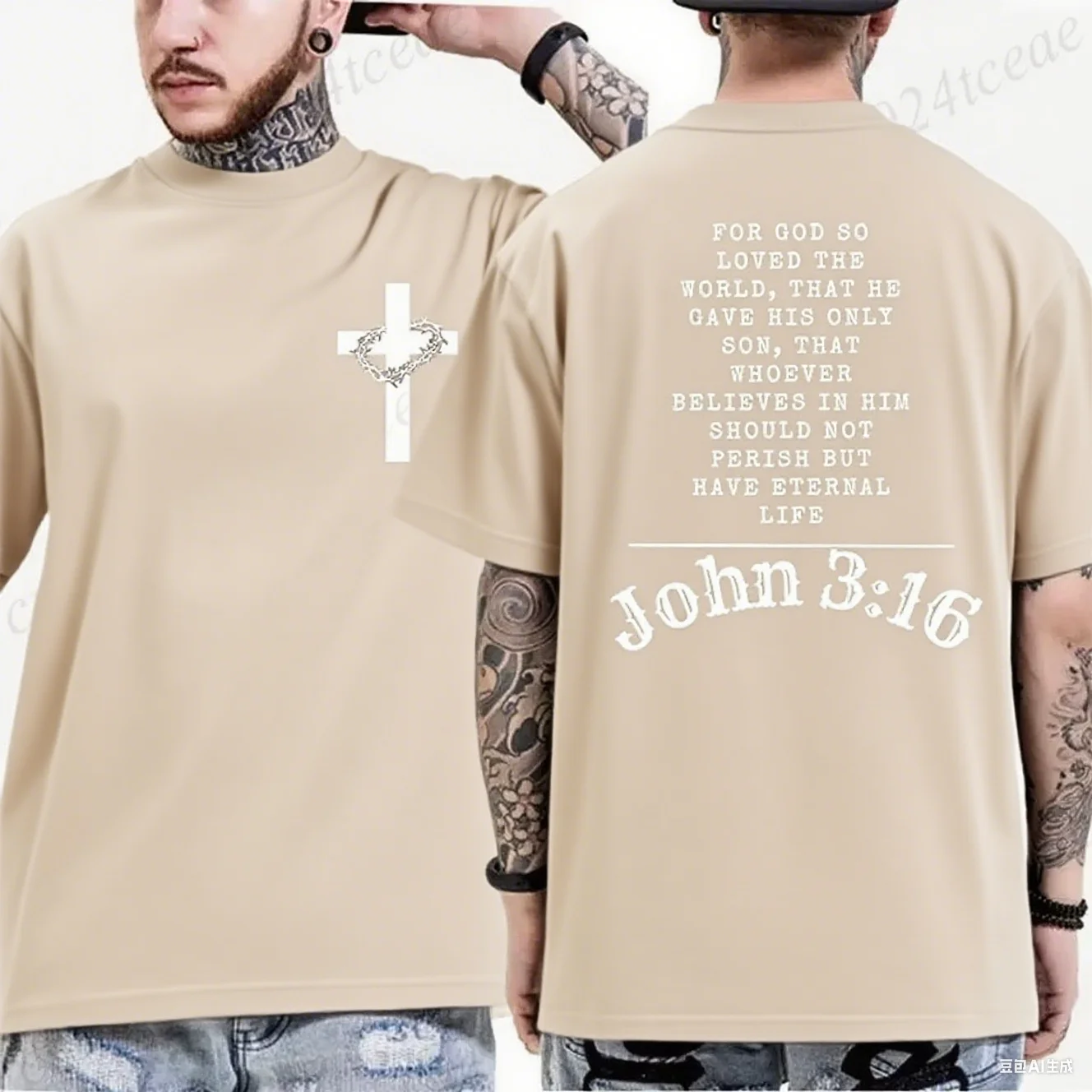 

Принт - Faith - Вдохновленный узором одежды Хлопковая футболка Элитный бренд Модный топ большого размера Повседневная уличная одежда с короткими рукавами Классическая