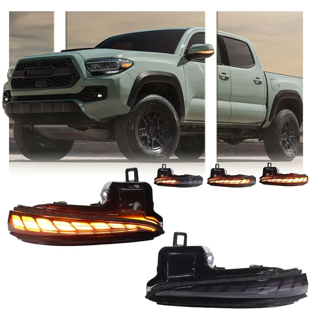 

ABYI-LED боковые зеркала последовательные динамические указатели поворота для Toyota