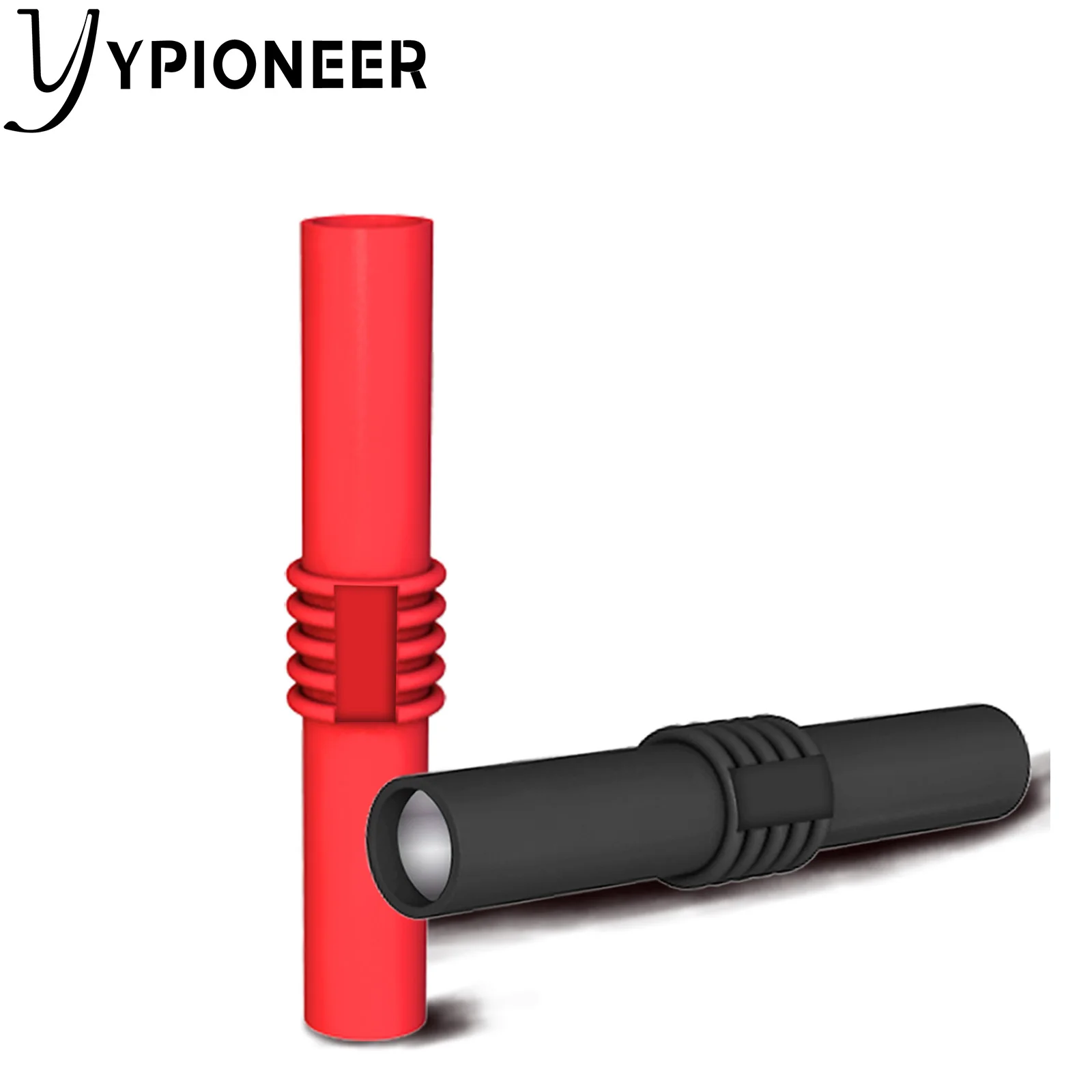 YPioneer P7023 Insulated 4mm Banana Female to Female Jack Socket Connector Adapter Coupler