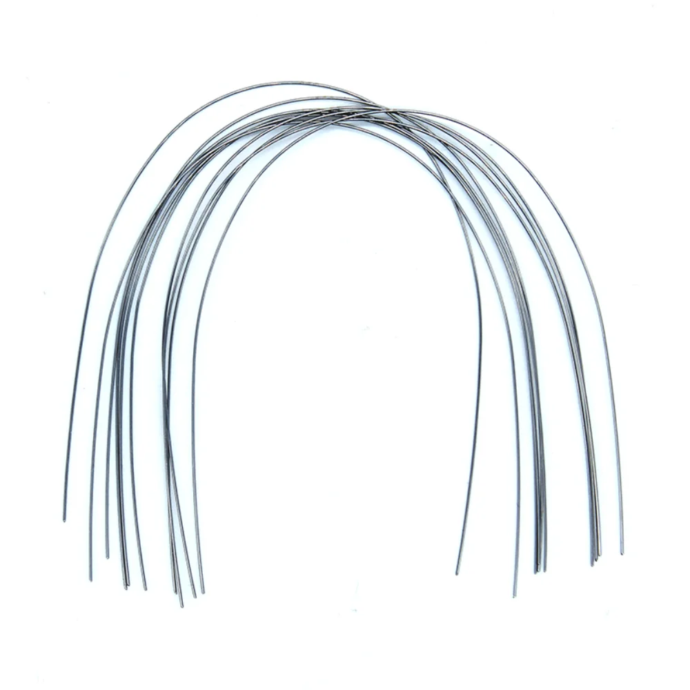 300PCS Dental Arch Wires Orthodontic Super Elastic NITI Round Archwire Lower/Upper Dentistry Materials 012/014/016/018/020