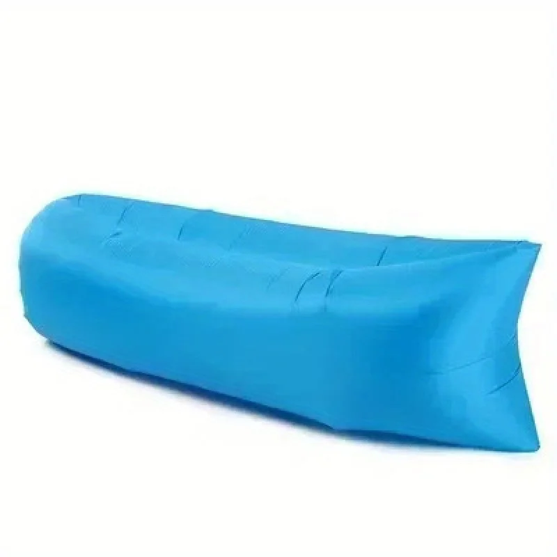 Outdoor Portable Inflatable Sofa Outdoor Seating Inflatable Air Inflatable Lounger Blow Up Chair Bag Banana Camping Bed Beanbag view 2
