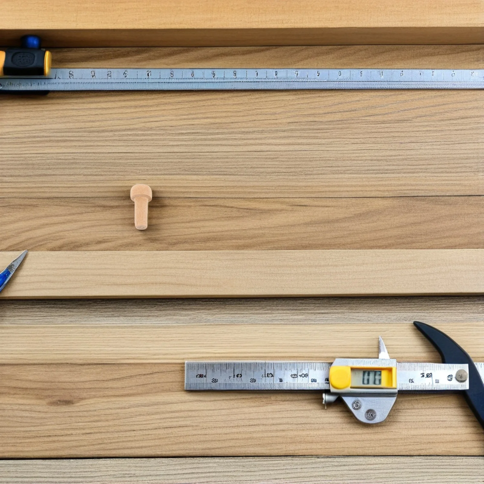 50 قطعة أوتاد المحور الخشبي غير المطلية مقابض الفطر الصغيرة الطويلة الفارغة لتقوم بها بنفسك قطار الحرفية الاطفال مشاريع النجارة العصي الحرفية الخشب #3