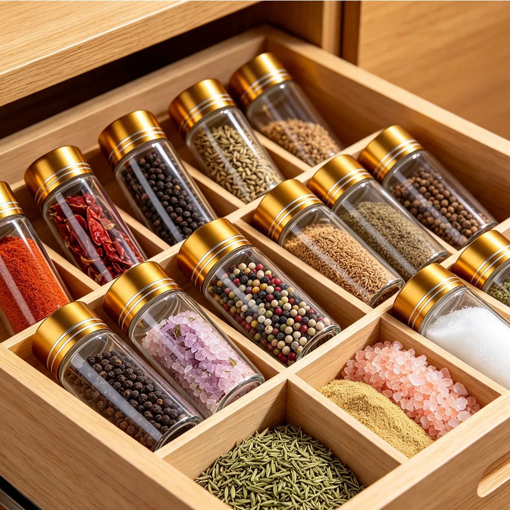 20Pcs Empty 12ml-110ml Clear Glass Bottle W/ Aluminum Screw Lids DIY Craft Vials Sample Containers For Perfume Dried Flower Pill