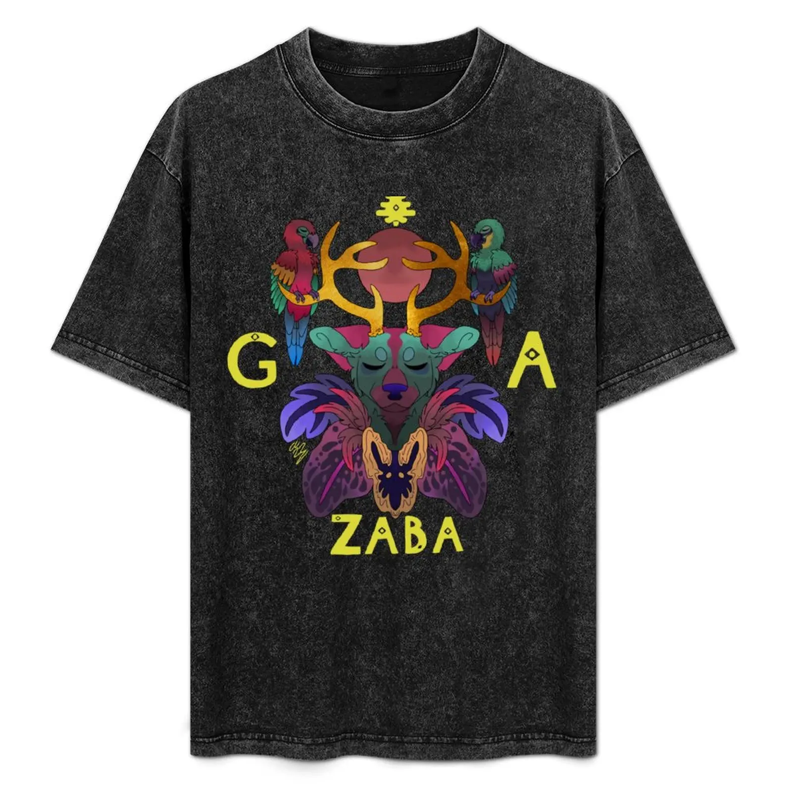 

Glass Animals Zaba Cover Interpretation T-Shirt Breathable Lightweight Summer Top