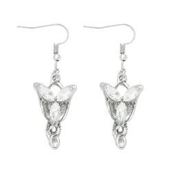 Fashion Europe and America The Lord of the Rings Elf Princess Earrings Twilight Star Devil's Heart Premium Earrings