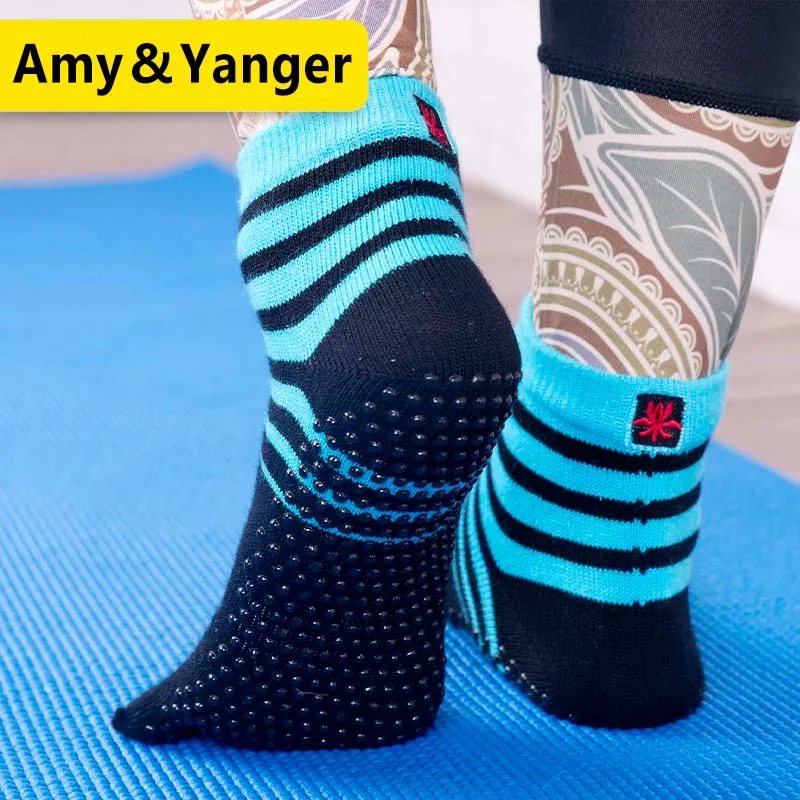 

Women's Professional anti sliding YOGA Socks Anti Slip Bandage Sports Socks Ladies Ventilation