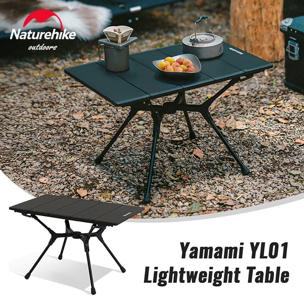 Naturehike 折りたたみアルミテーブル 軽量 1.9kg