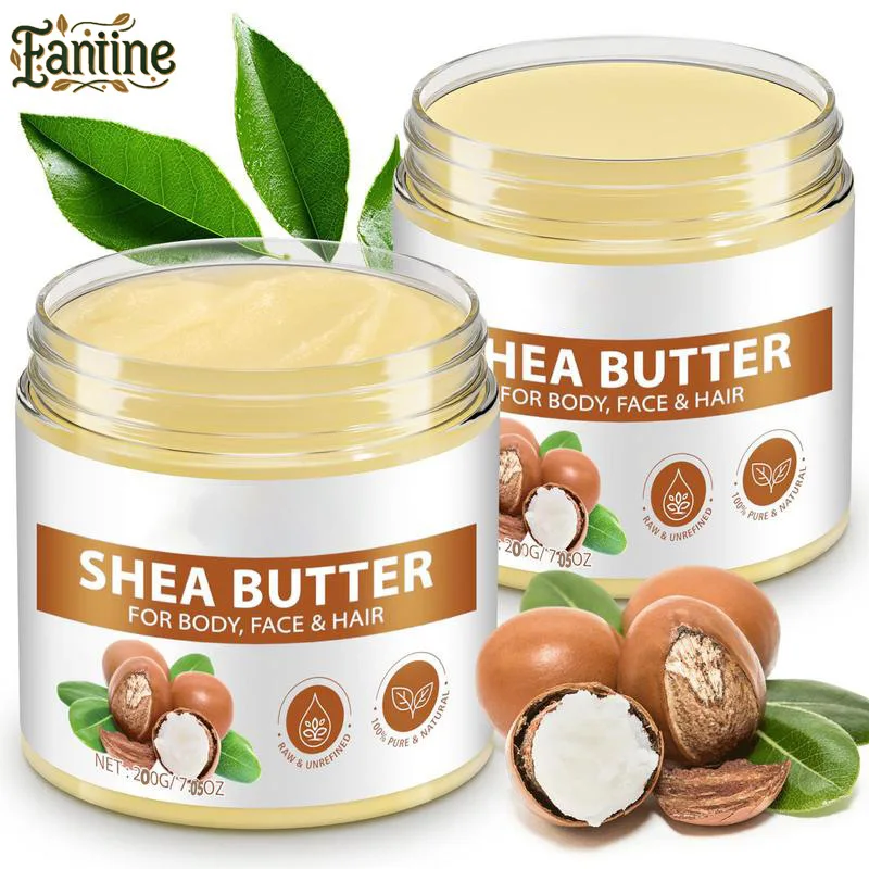 

Shea Butter Multi-Purpose Body Butter 200g – Nourishing Balm for Face, Body & Hair, Deeply Moisturizes & Softens Dry Skin