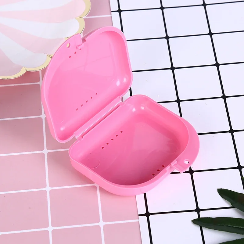 ^1 قطعة لتقويم الأسنان التجنيب صندوق تخزين الأسنان حاوية واقي الفم #5