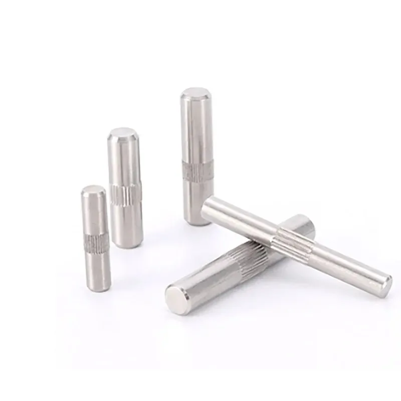 Center Knurled Hinge Pin 304 Stainless Steel For Precision Locating And Pivot M2 M3 M4 M5 M6