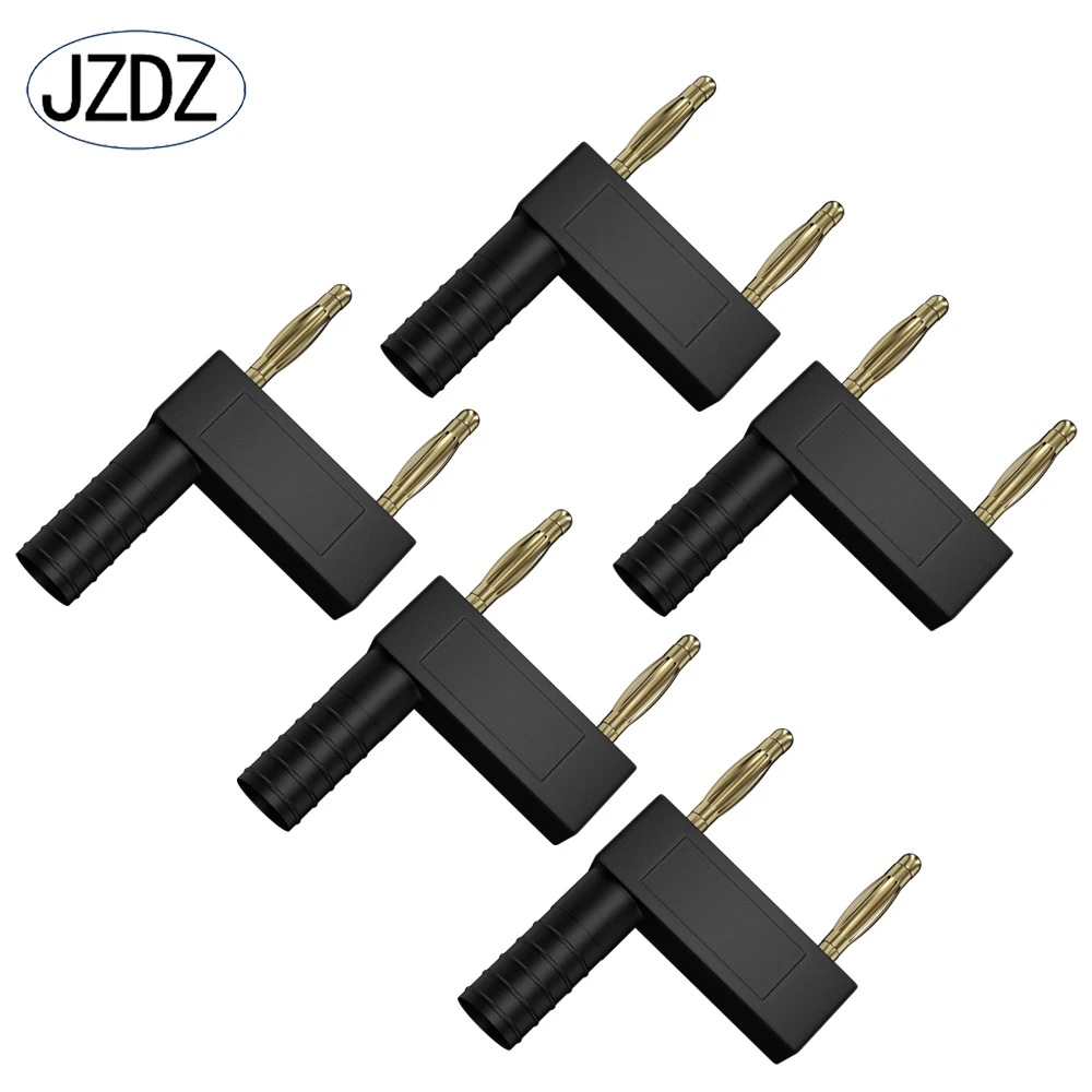 JZDZ 5pcs 2mm Banana Plug Connector Short-circuit Plug Female Terminal Couple Adapter J.20002